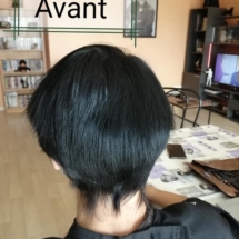 Mèches / platine / brushing (avant)